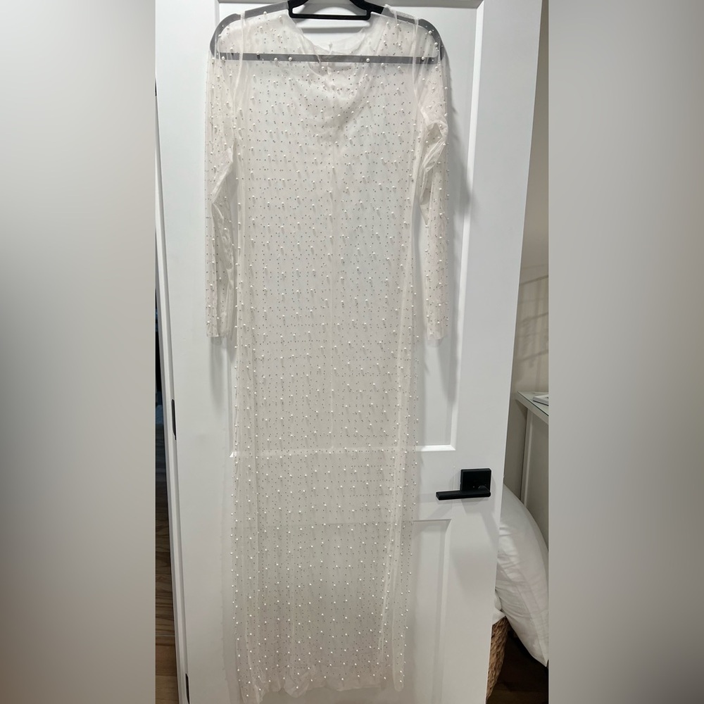Mesh Beaded Dress